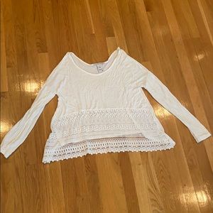 NWOT American rag embroidered top